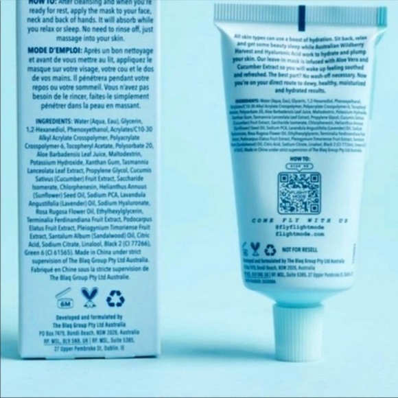 Flight Mode Skincare High-Altitude Hydration Mask - Picture 4 of 5